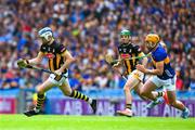 6 July 2025; TJ Reid of Kilkenny in action against Eoghan Connolly of Tipperary during the GAA Hurling All-Ireland Senior Championship semi-final match between Kilkenny and Tipperary at Croke Park in Dublin. Photo by Ray McManus/Sportsfile