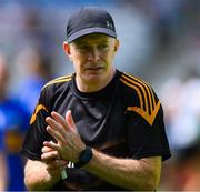 6 July 2025; Kilkenny manager Tommy Shefflin during the Glen Dimplex Senior All-Ireland Camogie Championship quarter-final match between Kilkenny and Tipperary at Croke Park in Dublin. Photo by Ray McManus/Sportsfile