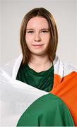 8 July 2025; Swimmer Anna Joyce during a Team Ireland announcement for the athletes selected to compete at the European Youth Olympic Festival in Skopje, North Macedonia, proudly supported by Allianz. The European Youth Olympic Festival takes place in Skopje, North Macedonia, taking place from 20 – 26 July. Photo by Ramsey Cardy/Sportsfile
