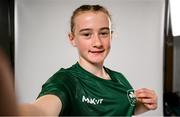 8 July 2025; Gymnast Roisin Hickey during a Team Ireland announcement for the athletes selected to compete at the European Youth Olympic Festival in Skopje, North Macedonia, proudly supported by Allianz. The European Youth Olympic Festival takes place in Skopje, North Macedonia, taking place from 20 – 26 July. Photo by Ramsey Cardy/Sportsfile
