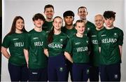 9 July 2025; The gymnastics team during a Team Ireland announcement for the athletes selected to compete at the European Youth Olympic Festival in Skopje, North Macedonia, proudly supported by Allianz. The European Youth Olympic Festival takes place in Skopje, North Macedonia, taking place from 20 – 26 July. Photo by Ramsey Cardy/Sportsfile