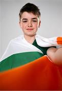 9 July 2025; Table Tennis player Peadar Sheridan during a Team Ireland announcement for the athletes selected to compete at the European Youth Olympic Festival in Skopje, North Macedonia, proudly supported by Allianz. The European Youth Olympic Festival takes place in Skopje, North Macedonia, taking place from 20 – 26 July. Photo by Ramsey Cardy/Sportsfile