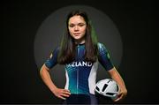 9 July 2025; Cyclist Katie Turner during a Team Ireland announcement for the athletes selected to compete at the European Youth Olympic Festival in Skopje, North Macedonia, proudly supported by Allianz. The European Youth Olympic Festival takes place in Skopje, North Macedonia, taking place from 20 – 26 July. Photo by Sam Barnes/Sportsfile