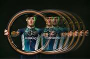 9 July 2025; (EDITOR'S NOTE; This image was created using a special effects camera filter) Cyclist Caleb McGreevy during a Team Ireland announcement for the athletes selected to compete at the European Youth Olympic Festival in Skopje, North Macedonia, proudly supported by Allianz. The European Youth Olympic Festival takes place in Skopje, North Macedonia, taking place from 20 – 26 July. Photo by Sam Barnes/Sportsfile