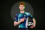 9 July 2025; Cyclist Rian McCrystal during a Team Ireland announcement for the athletes selected to compete at the European Youth Olympic Festival in Skopje, North Macedonia, proudly supported by Allianz. The European Youth Olympic Festival takes place in Skopje, North Macedonia, taking place from 20 – 26 July. Photo by Sam Barnes/Sportsfile