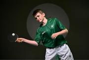 9 July 2025; Table tennis player Peadar Sheridan during a Team Ireland announcement for the athletes selected to compete at the European Youth Olympic Festival in Skopje, North Macedonia, proudly supported by Allianz. The European Youth Olympic Festival takes place in Skopje, North Macedonia, taking place from 20 – 26 July. Photo by Sam Barnes/Sportsfile