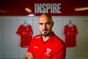 8 July 2025; Head coach Joey O'Brien poses for a portrait during a Shelbourne Media Conference at Tolka Park in Dublin. Photo by Tyler Miller/Sportsfile
