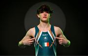 9 July 2025; Gymnast Finlay Hazleton during a Team Ireland announcement for the athletes selected to compete at the European Youth Olympic Festival in Skopje, North Macedonia, proudly supported by Allianz. The European Youth Olympic Festival takes place in Skopje, North Macedonia, taking place from 20 – 26 July. Photo by Sam Barnes/Sportsfile