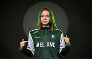 9 July 2025; Swimmer Anna Joyce during a Team Ireland announcement for the athletes selected to compete at the European Youth Olympic Festival in Skopje, North Macedonia, proudly supported by Allianz. The European Youth Olympic Festival takes place in Skopje, North Macedonia, taking place from 20 – 26 July. Photo by Sam Barnes/Sportsfile