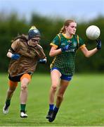 8 July 2025; Action from Meath 2 and Kerry during the LGFA U17 Player Development Day at Portlaoise GAA club in Portlaoise, Laois. Photo by Stephen Marken/Sportsfile