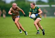 8 July 2025; Action from Meath 2 and Kerry during the LGFA U17 Player Development Day at Portlaoise GAA club in Portlaoise, Laois. Photo by Stephen Marken/Sportsfile