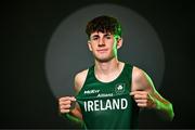 9 July 2025; Athlete Isaac Vickers during a Team Ireland announcement for the athletes selected to compete at the European Youth Olympic Festival in Skopje, North Macedonia, proudly supported by Allianz. The European Youth Olympic Festival takes place in Skopje, North Macedonia, taking place from 20 – 26 July. Photo by Sam Barnes/Sportsfile