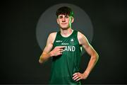 9 July 2025; Athlete Isaac Vickers during a Team Ireland announcement for the athletes selected to compete at the European Youth Olympic Festival in Skopje, North Macedonia, proudly supported by Allianz. The European Youth Olympic Festival takes place in Skopje, North Macedonia, taking place from 20 – 26 July. Photo by Sam Barnes/Sportsfile