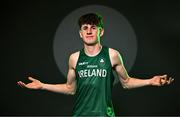 9 July 2025; Athlete Isaac Vickers during a Team Ireland announcement for the athletes selected to compete at the European Youth Olympic Festival in Skopje, North Macedonia, proudly supported by Allianz. The European Youth Olympic Festival takes place in Skopje, North Macedonia, taking place from 20 – 26 July. Photo by Sam Barnes/Sportsfile