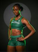 9 July 2025; Athlete Destiny Lawal during a Team Ireland announcement for the athletes selected to compete at the European Youth Olympic Festival in Skopje, North Macedonia, proudly supported by Allianz. The European Youth Olympic Festival takes place in Skopje, North Macedonia, taking place from 20 – 26 July. Photo by Sam Barnes/Sportsfile