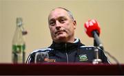 8 July 2025; Tipperary manager Liam Cahill during the Tipperary GAA Hurling All-Ireland Senior Final Media Conference at Horse and Jockey Hotel in Horse and Jockey, Tipperary. Photo by Ben McShane/Sportsfile