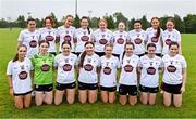 8 July 2025; The Kildare 1 team during the LGFA U17 Player Development Day at Portlaoise GAA club in Portlaoise, Laois.  Photo by Stephen Marken/Sportsfile