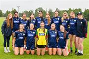 8 July 2025; The Carlow team during the LGFA U17 Player Development Day at Portlaoise GAA club in Portlaoise, Laois.  Photo by Stephen Marken/Sportsfile