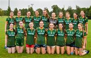 8 July 2025; The Meath 2 team during the LGFA U17 Player Development Day at Portlaoise GAA club in Portlaoise, Laois.  Photo by Stephen Marken/Sportsfile