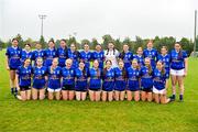 8 July 2025; The Cavan team during the LGFA U17 Player Development Day at Portlaoise GAA club in Portlaoise, Laois.  Photo by Stephen Marken/Sportsfile
