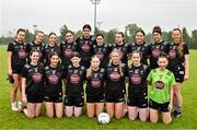 8 July 2025; The Kildare 3 team during the LGFA U17 Player Development Day at Portlaoise GAA club in Portlaoise, Laois.  Photo by Stephen Marken/Sportsfile