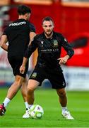 8 June 2025; Jamie Mulgrew during a Linfield training session at Tolka Park in Dublin. Photo by Tyler Miller/Sportsfile