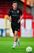 8 June 2025; Ryan McKay during a Linfield training session at Tolka Park in Dublin. Photo by Tyler Miller/Sportsfile