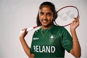 9 July 2025; Badminton player Hannah Shochan during a Team Ireland announcement for the athletes selected to compete at the European Youth Olympic Festival in Skopje, North Macedonia, proudly supported by Allianz. The European Youth Olympic Festival takes place in Skopje, North Macedonia, taking place from 20 – 26 July. Photo by Shauna Clinton/Sportsfile