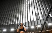 8 July 2025; Jennifer Miranda during an open workout session, held at The Oculus at World Trade Center in New York, USA, ahead of her undisputed super featherweight championship fight with Alycia Baumgarder, on July 11th at Madison Square Garden in New York. Photo by Stephen McCarthy/Sportsfile