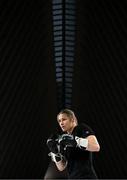 8 July 2025; Katie Taylor during an open workout session, held at The Oculus at World Trade Center in New York, USA, ahead of her undisputed super lightweight championship fight with Amanda Serrano, on July 11th at Madison Square Garden in New York. Photo by Stephen McCarthy/Sportsfile
