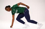 9 July 2025; Athlete Destiny Lawal during a Team Ireland announcement for the athletes selected to compete at the European Youth Olympic Festival in Skopje, North Macedonia, proudly supported by Allianz. The European Youth Olympic Festival takes place in Skopje, North Macedonia, taking place from 20 – 26 July. Photo by Shauna Clinton/Sportsfile