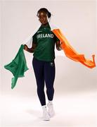 9 July 2025; Athlete Destiny Lawal during a Team Ireland announcement for the athletes selected to compete at the European Youth Olympic Festival in Skopje, North Macedonia, proudly supported by Allianz. The European Youth Olympic Festival takes place in Skopje, North Macedonia, taking place from 20 – 26 July. Photo by Shauna Clinton/Sportsfile