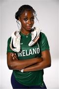 9 July 2025; Athlete Destiny Lawal during a Team Ireland announcement for the athletes selected to compete at the European Youth Olympic Festival in Skopje, North Macedonia, proudly supported by Allianz. The European Youth Olympic Festival takes place in Skopje, North Macedonia, taking place from 20 – 26 July. Photo by Shauna Clinton/Sportsfile