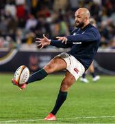 9 July 2025; Jamison Gibson-Park of British & Irish Lions warms up before the tour match between ACT Brumbies and the British & Irish Lions at GIO Stadium in Canberra, Australia. Photo by Steve Christo/Sportsfile