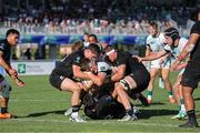 9 July 2025; Luke Murphy of Ireland in action during the World Rugby U20 Championship 2025 Pool C match between Ireland and New Zealand at Stadio San Michele in Calvisano, Italy. Photo by Massimiliano Carnabuci/Sportsfile