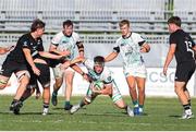 9 July 2025; Conor Kennelly of Ireland in action during the World Rugby U20 Championship 2025 Pool C match between Ireland and New Zealand at Stadio San Michele in Calvisano, Italy. Photo by Massimiliano Carnabuci/Sportsfile