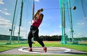 9 July 2025; Beatrice Llano of Norway competes in the Inspire (Credit Union) Women's Hammer during the Cork City Sports meet at MTU Arena in Cork. Photo by Sam Barnes/Sportsfile