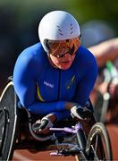 9 July 2025; Hannah Cockroft of Great Britain before competing in the LeisureWorld and Cork Sports Partnership T54 Women's 800m during the Cork City Sports meet at MTU Arena in Cork. Photo by Sam Barnes/Sportsfile
