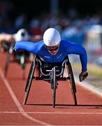9 July 2025; Hannah Cockroft of Great Britain competes in the LeisureWorld and Cork Sports Partnership T54 Women's 800m during the Cork City Sports meet at MTU Arena in Cork. Photo by Sam Barnes/Sportsfile