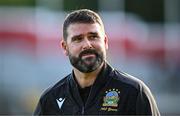 9 July 2025; Linfield manager David Healy before the UEFA Champions League First Qualifying Round first leg match between Shelbourne and Linfield at Tolka Park in Dublin. Photo by Seb Daly/Sportsfile