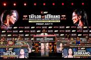 9 July 2025; Nakisa Bidarian, co-Founder of Most Valuable Promotions, during a press conference, held at The Theater at Madison Square Garden in New York, USA, ahead of the undisputed super lightweight championship fight between Katie Taylor and Amanda Serrano on July 11th at Madison Square Garden in New York. Photo by Stephen McCarthy/Sportsfile