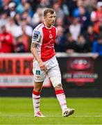23 June 2025; Jamie Lennon of St Patrick's Athletic during the SSE Airtricity Men's Premier Division match between St Patrick's Athletic and Derry City at Richmond Park in Dublin. Photo by Ben McShane/Sportsfile