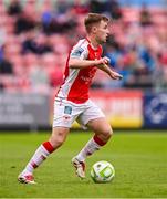 23 June 2025; Brandon Kavanagh of St Patrick's Athletic during the SSE Airtricity Men's Premier Division match between St Patrick's Athletic and Derry City at Richmond Park in Dublin. Photo by Ben McShane/Sportsfile