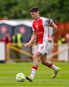 23 June 2025; Joe Redmond of St Patrick's Athletic during the SSE Airtricity Men's Premier Division match between St Patrick's Athletic and Derry City at Richmond Park in Dublin. Photo by Ben McShane/Sportsfile