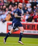 23 June 2025; Mark Connolly of Derry City during the SSE Airtricity Men's Premier Division match between St Patrick's Athletic and Derry City at Richmond Park in Dublin. Photo by Ben McShane/Sportsfile