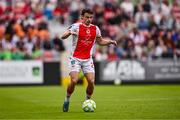 23 June 2025; Simon Power of St Patrick's Athletic during the SSE Airtricity Men's Premier Division match between St Patrick's Athletic and Derry City at Richmond Park in Dublin. Photo by Ben McShane/Sportsfile