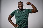 10 July 2025; Athlete Toluwabori Akinola, from Balbriggan in Dublin, representing University College Dublin and Ireland, poses for a portait during the Team Ireland 2025 World University Games Announcement at Technological University Dublin, Grangegorman in Dublin. Photo by Shauna Clinton/Sportsfile