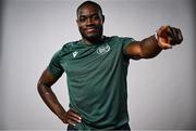 10 July 2025; Athlete Toluwabori Akinola, from Balbriggan in Dublin, representing University College Dublin and Ireland, poses for a portait during the Team Ireland 2025 World University Games Announcement at Technological University Dublin, Grangegorman in Dublin. Photo by Shauna Clinton/Sportsfile