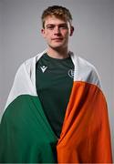 10 July 2025; Archer Rogan Cunningham, from Killinkere in Cavan, representing Technological University Dublin and Ireland, poses for a portrait during the Team Ireland 2025 World University Games Announcement at Technological University Dublin, Grangegorman in Dublin. Photo by Shauna Clinton/Sportsfile