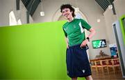 10 July 2025; Athlete Oisín Lane, from Ballymore in Westmeath, representing University of Limerick and Ireland, during the Team Ireland 2025 World University Games Announcement at Technological University Dublin, Grangegorman in Dublin. Photo by Seb Daly/Sportsfile